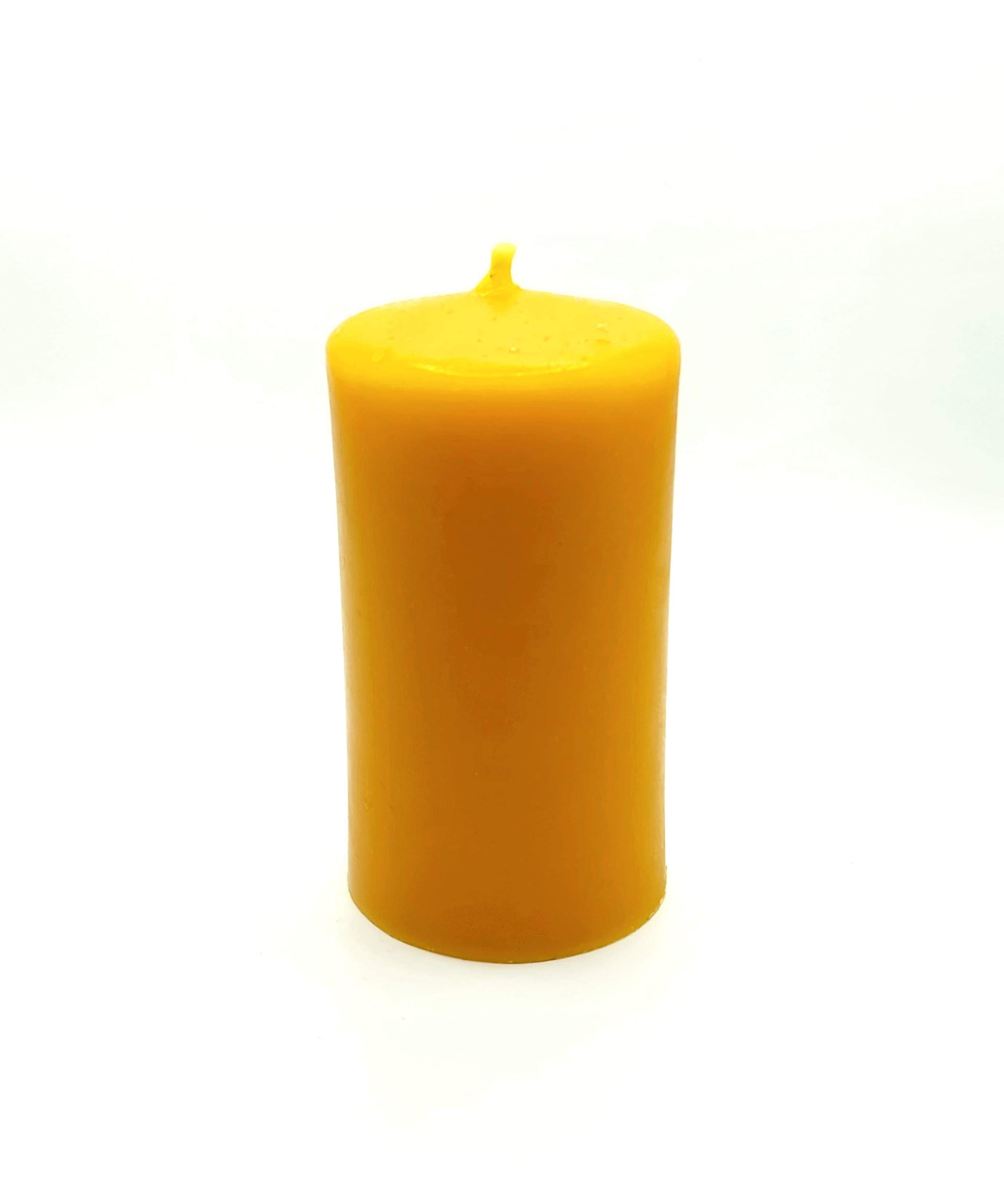 Świeca z wosku pszczelego walec klasyczny