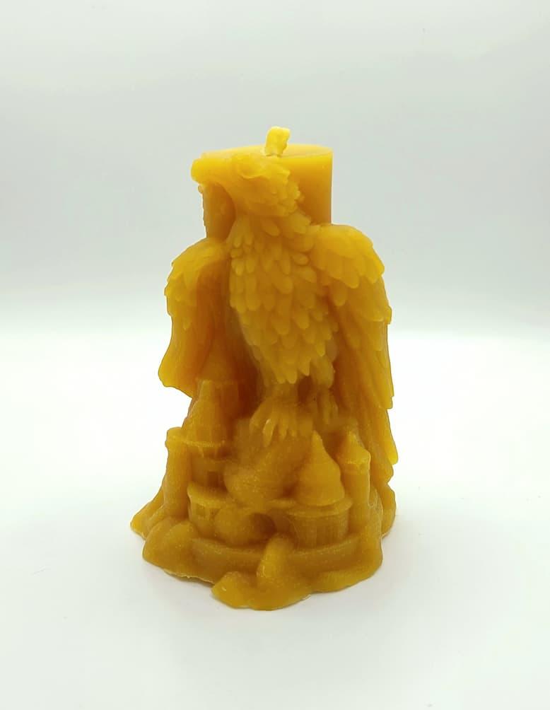 Świeca z wosku pszczelego Orzeł strażnik